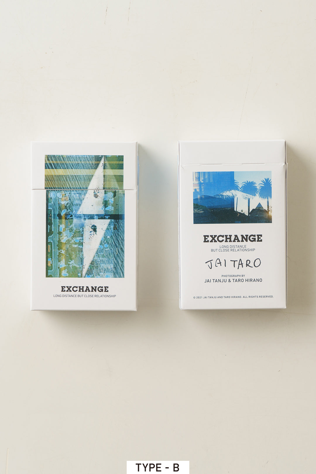 THE ORIGINAL BLEND GREEN TEA 03 EXCHANGE artwork by Taro Hirano & JAI TANJU